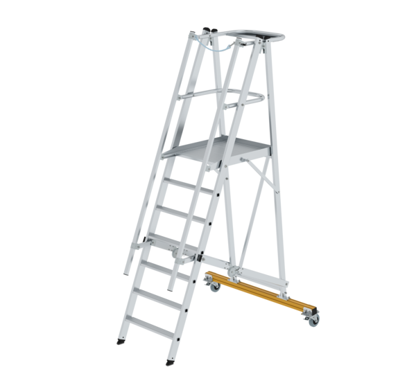 Platform ladder, folding and mobile, 7 steps | © MUNK GmbH