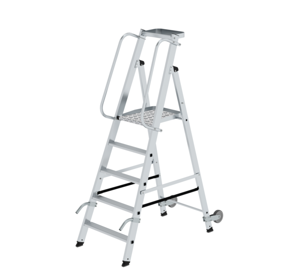 Platform ladder with castors and handle , 5 st | © MUNK GmbH