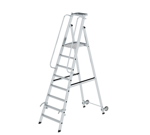 Platform ladder with castors and handle , 8 st | © MUNK GmbH