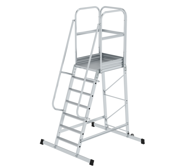 Platform ladder with castors, 7 steps | © MUNK GmbH