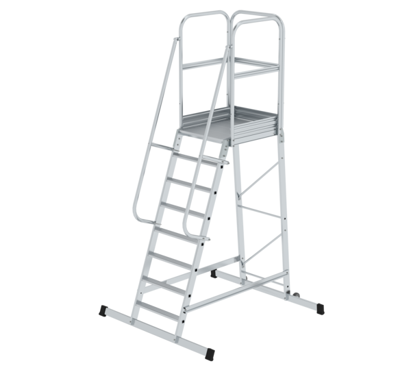 Platform ladder with castors, 8 steps | © MUNK GmbH