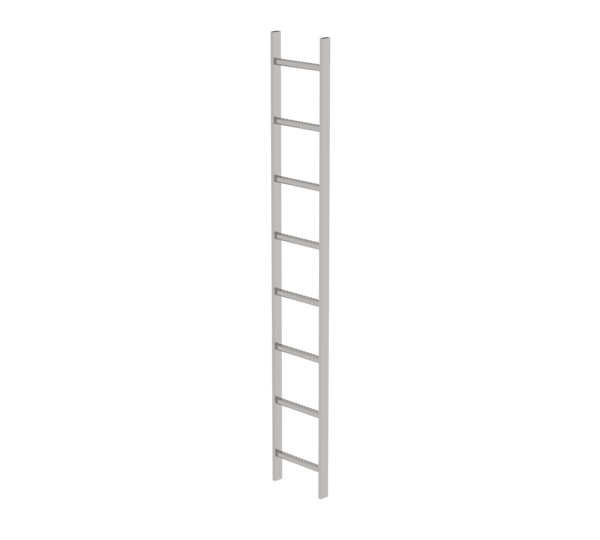 Shaft ladder, st.stl. V4A, 300 mm clearance 8 rgs | © MUNK GmbH