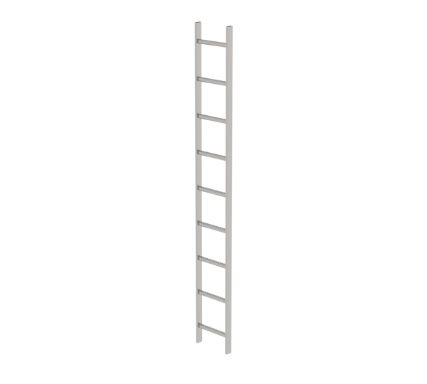 Shaft ladder, st.stl. V4A, 300 mm clearance 9 rgs | © MUNK GmbH