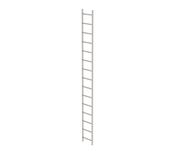 Shaft ladder, st.stl. V4A, 400 mm clearance 15 rgs | © MUNK GmbH