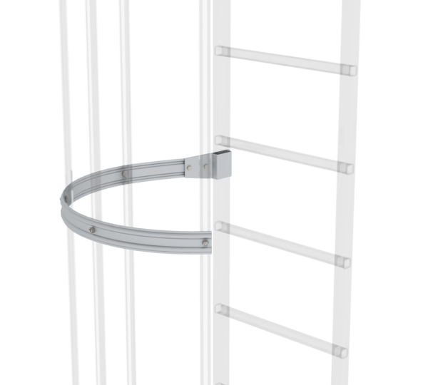 Back protection hoop lateral exit, anod. alu. | © MUNK GmbH
