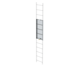 Barrière d’accès verrouillable en alu brut | © MUNK GmbH