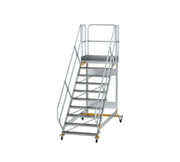 Platform stairs 45° mobile st. wid. 1,000 mm, 10st | © MUNK GmbH