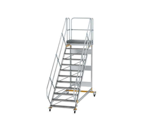 Platform stairs 45° mobile st. wid. 1,000 mm, 12st | © MUNK GmbH