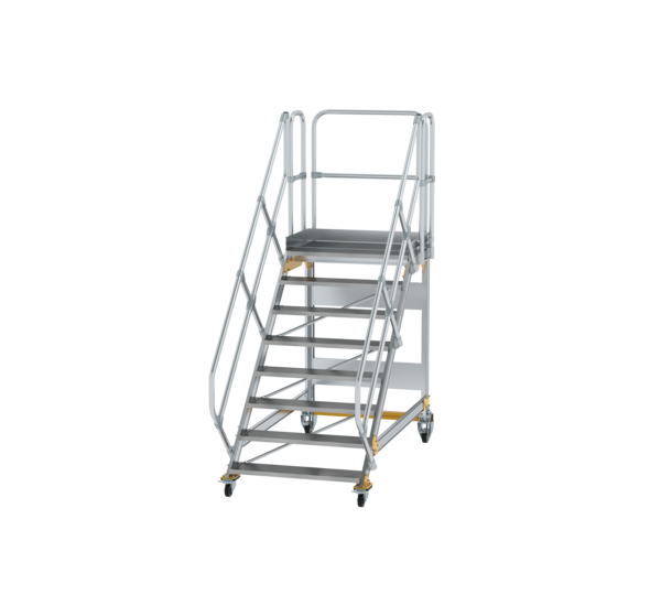 Platform stairs 45° mobile st.wid. 1,000 mm, 8 st | © MUNK GmbH