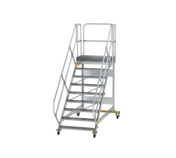 Platform stairs 45° mobile st.wid. 1,000 mm, 9 st | © MUNK GmbH