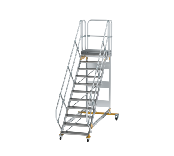 Platform stairs 45° mobile st. width 800 mm, 11 st | © MUNK GmbH