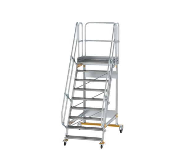 Platform stairs 60° mobile st.wid. 1,000 mm, 9 st | © MUNK GmbH