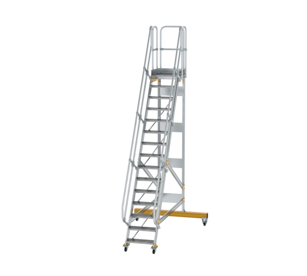 Platform stairs 60° mobile st. width 600 mm, 15 st | © MUNK GmbH