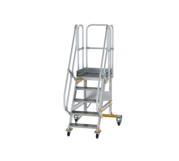 Platform stairs 60° mobile st. width 600 mm, 5 st | © MUNK GmbH