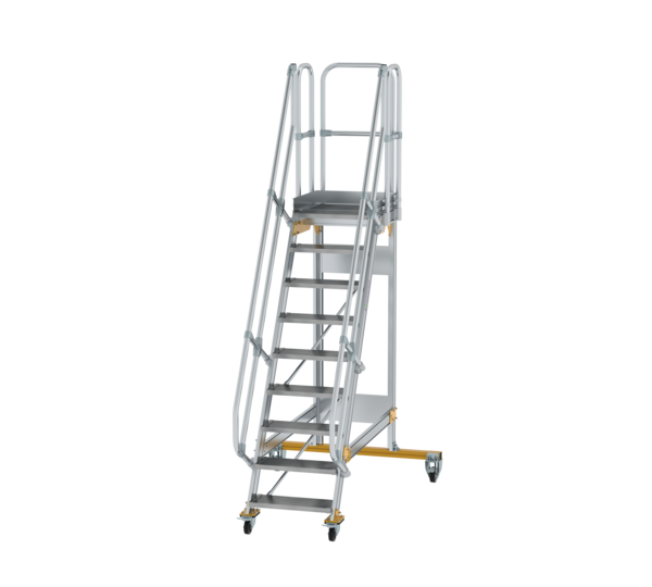 Platform stairs 60° mobile st. width 600 mm, 9 st | © MUNK GmbH