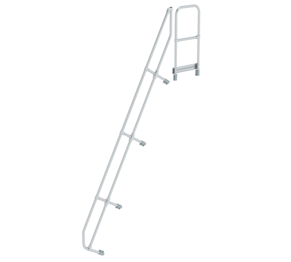 Stairs w. plat. 60° 2nd handrail for 13 steps, 60° | © MUNK GmbH