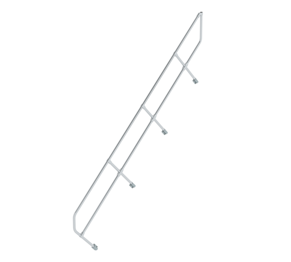 Second handrail for stairs 45°, 13 steps | © MUNK GmbH