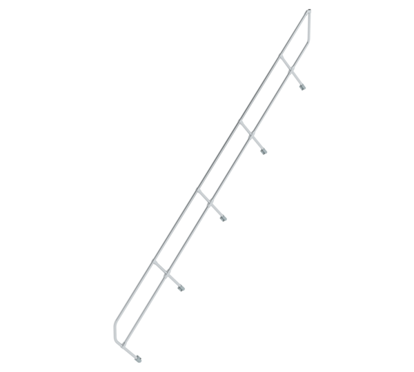 Second handrail for stairs 45°, 18 steps | © MUNK GmbH