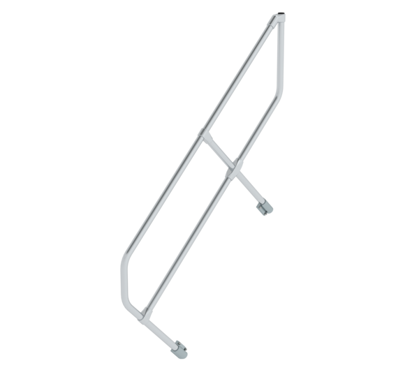 Second handrail for stairs 45°, 5 steps | © MUNK GmbH