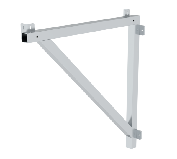 Console triangulaire alu pr larg. de marche 800mm | © MUNK GmbH
