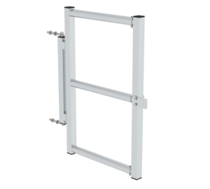 Safety door telescopic for platform width 600mm | © MUNK GmbH