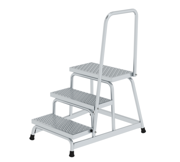 Work platform rigid R13 w. handrail 3 st, 3 st | © MUNK GmbH