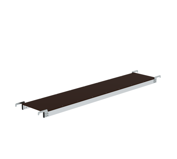 Hanging platform for folding steps 2.4x0.48 m | © MUNK GmbH